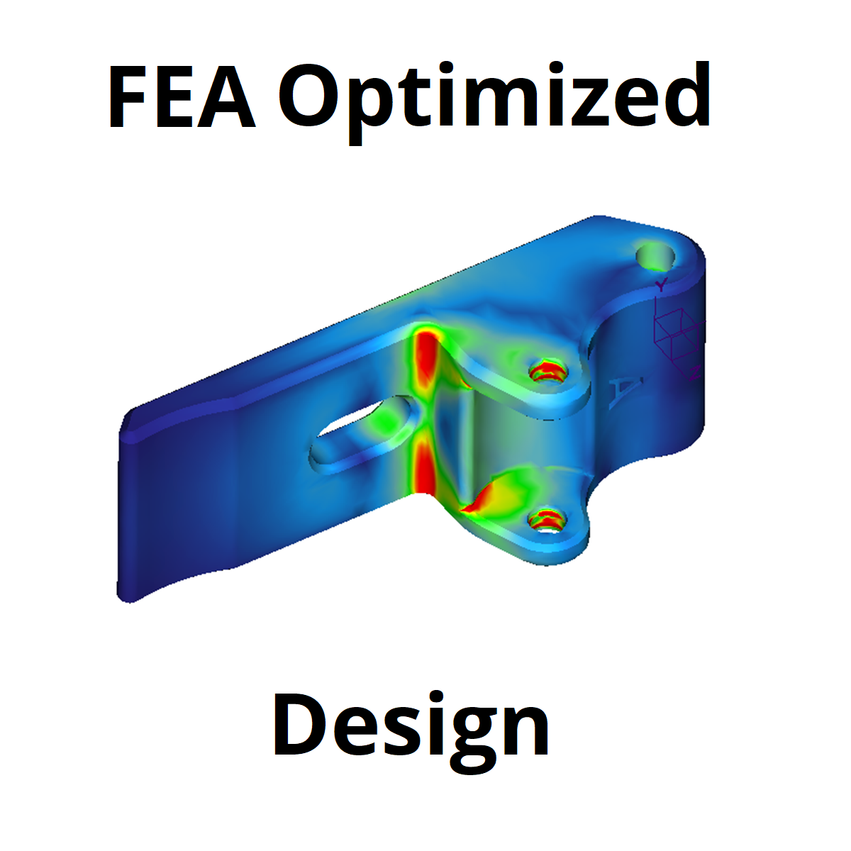 3D Printer Dual Gear Extruder - FEA Optimization