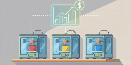 Diagram of 3D Printing Farm
