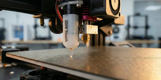 Close up photo of 3D Printer with ABL Sensor