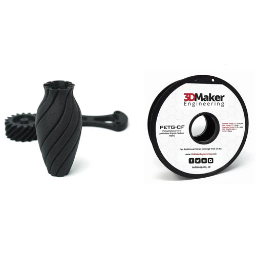 Premium 3D Printer Filament - PETG Carbon Fiber