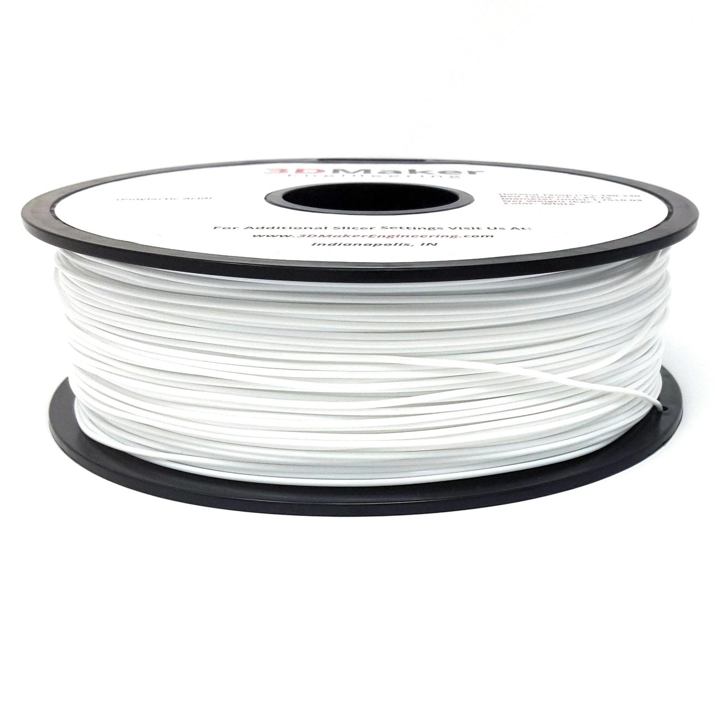PETG 3D Printer Filament White