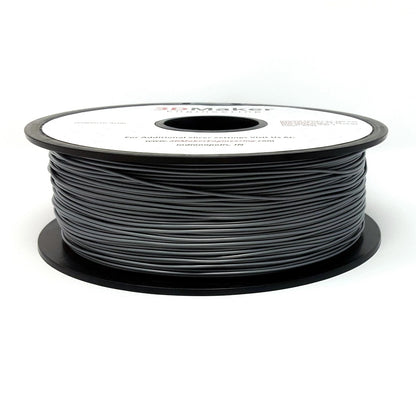 PETG 3D Printer Filament Gray Silver