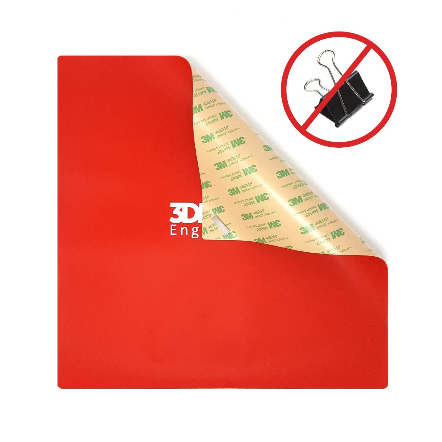 3D Printer Build Plate Friction Mount