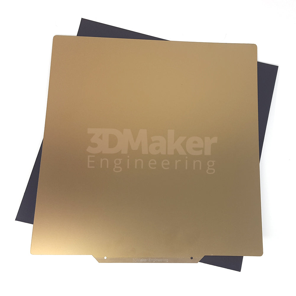 Powder Coated PEI Flexible Build Plate w/ Magnetic Base - 3DMaker ...