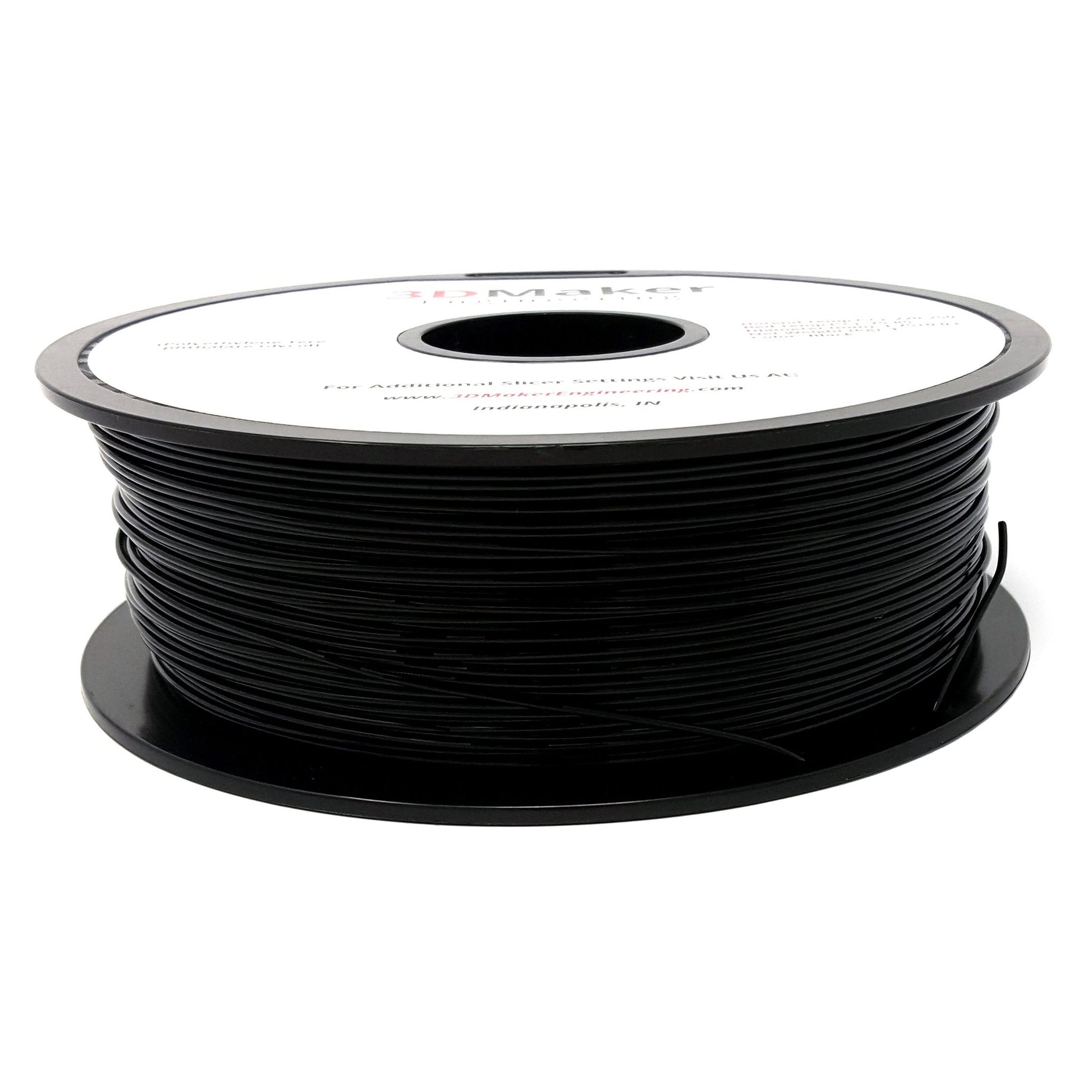 ASA 3D Printer Filament Black