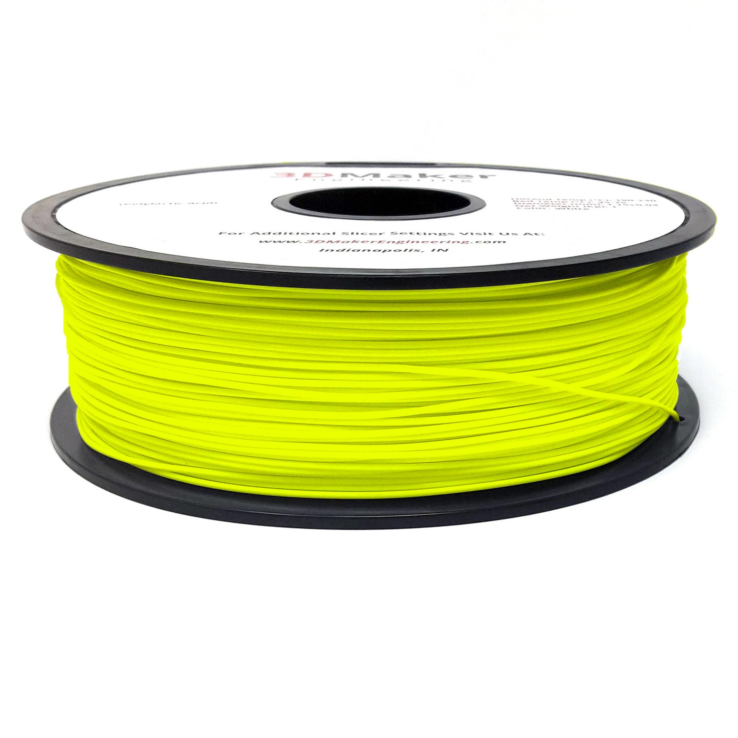 PLA 3D Printer Filament Yellow