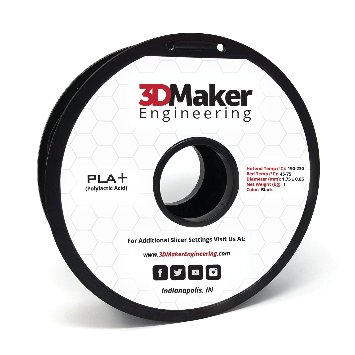 PLA+ 3D Printer Filament