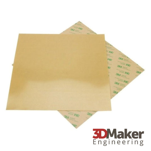 PEI Build Plate Sheet w/ 3M Adhesive (14 mil Thick)