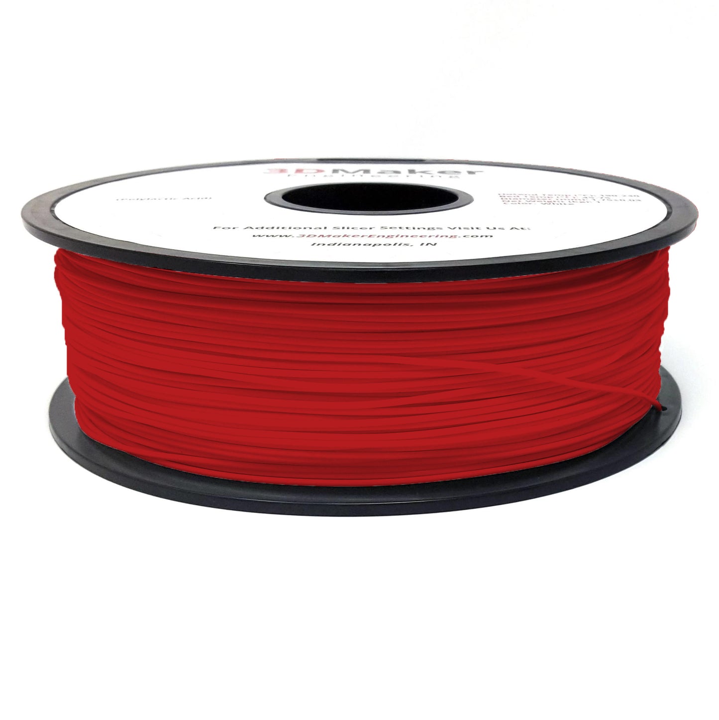 PLA 3D Printer Filament Red