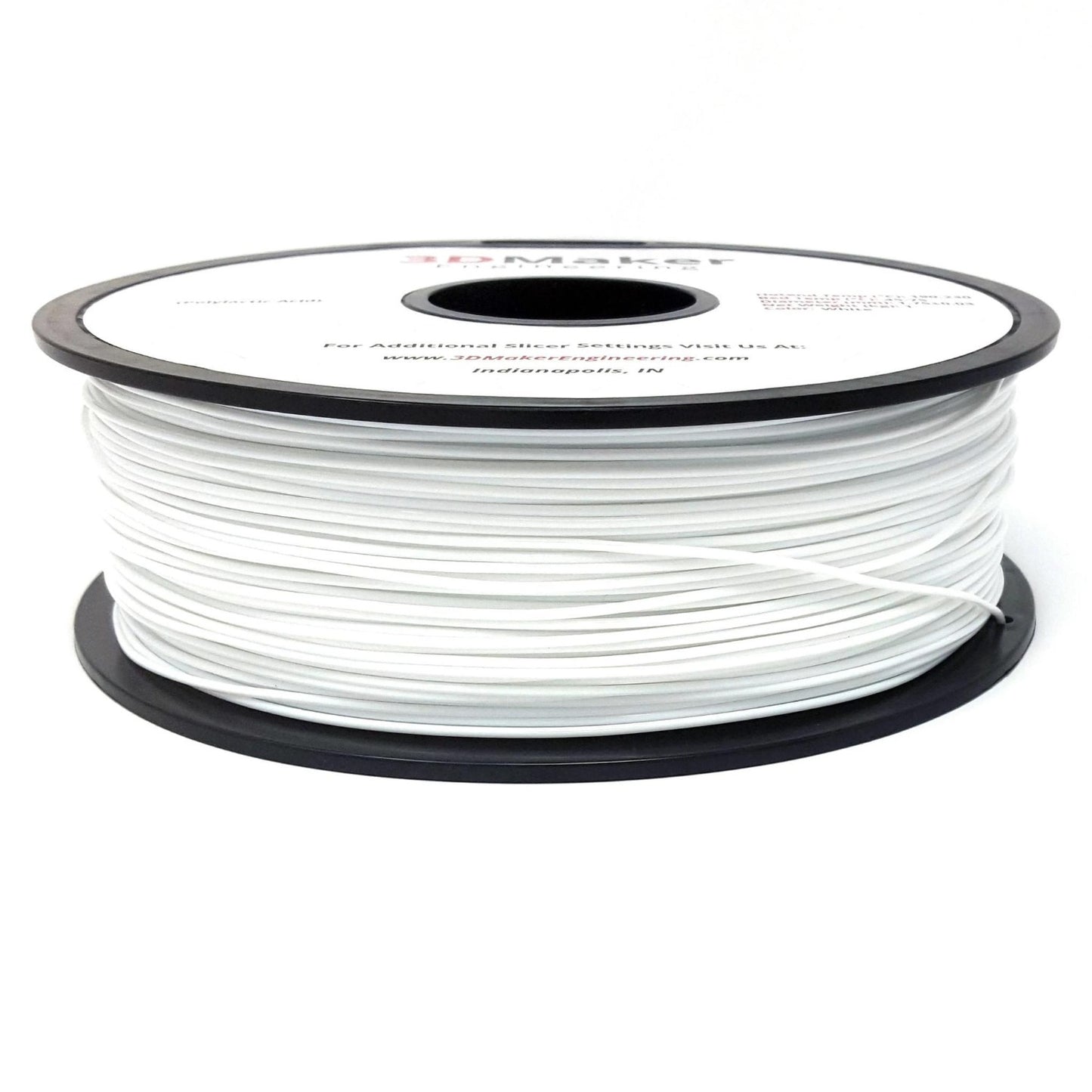 PLA 3D Printer Filament White